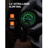 imageAstroAI 2025 Upgraded Tire Inflator with Pressure Gauge 230PSI  ANSI B401 Accurate Large 26quot Easy Read Glow Dial Extra Long Rubber Hose with 360 Air Chuck Compatible with CarsTrucksRV
