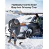 imageAstroAI 2quot 1 Ice Scraper ampamp Snow Shovel Kit 472quot Ice Scrapers for Car Windshield and 360 Pivoting Snow Brush Extendable Snow Shovel with Foam Grip for Car Trucks SUVs VehiclesOrangeOrange