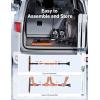 imageAstroAI 472 Inch 2in1 Snow Scraper for car Snow Broom and Detachable Ice Scraper with NonAbrasive Silicone Head for Cars Trucks SUVs