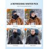 imageAstroAI Balaclava Ski Mask Winter Fleece Thermal Face Mask Cover for Men Women Warmer Windproof Breathable Cold Weather Gear for Skiing Outdoor Work Motorcycling Snowboarding GrayL 23quot245quotBlue