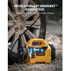 imageAstroAI Cordless Tire Inflator Portable Air Compressor for Car 160PSI with HD Screen 3 Power Sources ampamp Dual Powerful Motors Heavy Duty Air Pump InflationDeflation father day gifts