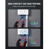 imageAstroAI Digital Clamp Meter Multimeter 2000 Counts Amp Voltage Tester Autoranging with ACDC Voltage AC Current Resistance Capacitance Continuity Live Wire Test NCV BlueBlue