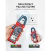 imageAstroAI Digital Clamp Meter Multimeter 2000 Counts Amp Voltage Tester Autoranging with ACDC Voltage AC Current Resistance Capacitance Continuity Live Wire Test NCV BlueBlue