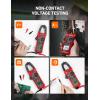 imageAstroAI Digital Clamp Meter Multimeter 2000 Counts Amp Voltage Tester Autoranging with ACDC Voltage AC Current Resistance Capacitance Continuity Live Wire Test NCV BlueBlack