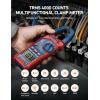 imageAstroAI Digital Clamp Meter Multimeter 2000 Counts Amp Voltage Tester Autoranging with ACDC Voltage AC Current Resistance Capacitance Continuity Live Wire Test NCV BlueBlue