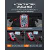 imageAstroAI Digital Multimeter Tester 2000 Counts with DC AC Voltmeter and Ohm Volt Amp Meter Measures Voltage Current Resistance Continuity and Diode BlueBlue