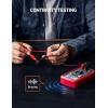 imageAstroAI Digital Multimeter Tester 2000 Counts with DC AC Voltmeter and Ohm Volt Amp Meter Measures Voltage Current Resistance Continuity and Diode BlueBlack