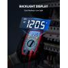 imageAstroAI Digital Multimeter Tester 2000 Counts with DC AC Voltmeter and Ohm Volt Amp Meter Measures Voltage Current Resistance Continuity and Diode BlueBlue