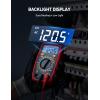 imageAstroAI Digital Multimeter Tester 2000 Counts with DC AC Voltmeter and Ohm Volt Amp Meter Measures Voltage Current Resistance Continuity and Diode BlueBlack