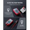 imageAstroAI Digital Multimeter Tester 2000 Counts with DC AC Voltmeter and Ohm Volt Amp Meter Measures Voltage Current Resistance Continuity and Diode BlueBlue