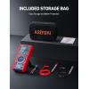 imageAstroAI Digital Multimeter Tester TRMS 20000 Counts with Higher Resolution AutoRanging Voltmeter Accurately Measures Voltage Current Resistance Diodes Continuity DutyCycle Capacitance Temperature