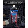 imageAstroAI Digital Multimeter Voltage Tester TRMS 2000 Counts Volt Meter Fast and Accurately Measures ACDC Voltage ampamp Current Resistance Diode Continuity and NCV DM200M