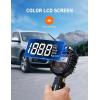 imageAstroAI Digital Tire Inflator with Pressure Gauge 250PSI Air Chuck and Compressor Accessories Heavy Duty Tire Pressure Gauge Compatible with BicycleTruckSUVMotorcyleRVwhite