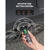 imageAstroAI Digital Tire Pressure Gauge 230 PSI 4 Settings Heavy Duty for Car Bicycle with Larger Backlit LCD Flashlight and NonSlip Black