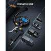 imageAstroAI Digital Tire Pressure Gauge with Inflator 3250 PSI Air Chuck ampamp Compressor Accessories Heavy Duty with Quick Connect Coupler 01 Display Resolution 1packwith case