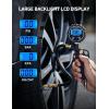 imageAstroAI Digital Tire Pressure Gauge with Inflator 3250 PSI Air Chuck ampamp Compressor Accessories Heavy Duty with Quick Connect Coupler 01 Display Resolution 1packwithout case