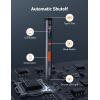 imageAstroAI ES60 37V Mini Electric Screwdriver 63in1 Electric Screwdriver Cordless Set with 60 Magnetic Bits Rotatable Magnetic Storage Repair Tool Kit for Phone Camera Laptop WatchOrange