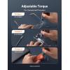 imageAstroAI ES60 37V Mini Electric Screwdriver 63in1 Electric Screwdriver Cordless Set with 60 Magnetic Bits Rotatable Magnetic Storage Repair Tool Kit for Phone Camera Laptop WatchOrange