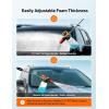imageAstroAI Foam Cannon Heavy Duty Car Foam Blaster Wide Metal Neck Bottle Adjustable Snow Foam Lance for Pressure Washer with 14quot Quick Connector and 15 L Bottlenot Used with Garden HoseWithout 5 Nozzles