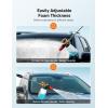 imageAstroAI Foam Cannon Heavy Duty Car Foam Blaster Wide Metal Neck Bottle Adjustable Snow Foam Lance for Pressure Washer with 14quot Quick Connector and 15 L Bottlenot Used with Garden Hose1 L Bottle  With 5 Nozzles