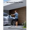 imageAstroAI Foam Gun Car Wash Gun with Wash Mitt Quick Connect to Most Garden Hose Foam Blaster Equips with 34 Universal Garden 38quot Quick Connector Amber LableAmber