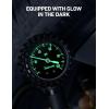 imageAstroAI Glow Dial Tire Inflator with Pressure Gauge 100 PSI Heavy Duty with Large 2quot Easy Read Glow Dial Air Chuck Quick Connect Coupler and Rubber Hose Compressor Accessories Gifts for Men