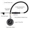 imageAstroAI Heavy Duty RV Tire Pressure Gauge 230 PSI Certified ANSI B401 Accurate with Large 25quot Easy Read Glow Dial Dual Head Stainless Steel Made for Car Truck Motorcycle