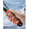 imageAstroAI Ice Scraper for Cars and Small Trucks  Dang Near Indestructible Ice Scrapers for Car Windshield from Scrape Frost and IceOrange