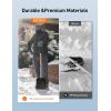 imageAstroAI Lightweight Snow Shovel for Car Extendable Snow Shovel with Thickened Aluminum Handle and Blade Portable and Multifunctional for Cars Snowmobiles Camping and EmergencyOrange Black