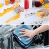 imageAstroAI Microfiber Towels for Cars 6Pack Absorbent and Reusable Microfiber Cleaning Cloth for CarDomestic Cleaning Yellow Blue Gray 16quot x 16quot
