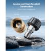 imageAstroAI Pressure Washer Quick Connect Kit M22 14mm Swivel 38 ampamp 34quot Quick Disconnect Adapters for Enhanced Flexibility