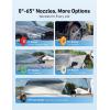 imageAstroAI Pressure Washer Spray Nozzle Tips 5Pack5 Cleaning Angles 14 Quick Connector 25 GPM Nozzle Size Fit Most Pressure Washers