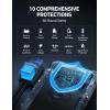 imageAstroAI S8 Air Jump Starter with Air Compressor 1500A Peak Car Battery Jump Starter Portable 60 Gas30L Diesel with 150PSI Cordless AutoShutoff Tire Inflator 12V Battery Charger BoosterOrangeOrange