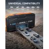 imageAstroAI S8 Car Battery Jump Starter 1500A Peak Car Jumper Starter Battery Pack for Up to 60L Gas ampamp 30L Diesel Engines 12V Portable Jump Box with 3 Modes Flashlight and Jumper Cable OrangeOrange