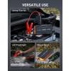 imageAstroAI S8 Car Battery Jump Starter 1500A Peak Car Jumper Starter Battery Pack for Up to 60L Gas ampamp 30L Diesel Engines 12V Portable Jump Box with 3 Modes Flashlight and Jumper Cable OrangeOrange