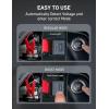 imageAstroAI S8 Car Battery Jump Starter 1500A Peak Car Jumper Starter Battery Pack for Up to 60L Gas ampamp 30L Diesel Engines 12V Portable Jump Box with 3 Modes Flashlight and Jumper Cable OrangeRed
