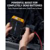 imageAstroAI S8 Car Battery Jump Starter 1500A Peak Car Jumper Starter Battery Pack for Up to 60L Gas ampamp 30L Diesel Engines 12V Portable Jump Box with 3 Modes Flashlight and Jumper Cable OrangeYellow