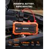 imageAstroAI S8 Pro Car Battery Jump Starter 3000A Peak Jump Starter Battery Pack for Up to 90L Gas ampamp 70L Diesel Engines 12V Portable Jumper Box with 3 Modes Flashlight and Jumper CablesOrange3000AOrange