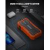 imageAstroAI S8 Pro Car Battery Jump Starter 3000A Peak Jump Starter Battery Pack for Up to 90L Gas ampamp 70L Diesel Engines 12V Portable Jumper Box with 3 Modes Flashlight and Jumper CablesOrange3000AOrange