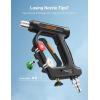 imageAstroAI Short Pressure Washer Gun with Swivel  High Pressure Washer with 4 Nozzles and 38 Swivel Quick Connector Plug  4060PSI Max and Compatible with Hose Foam Cannon Car Wash Foam Gun BlackBlack