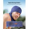 imageAstroAI Ski Mask Balaclava Face Mask Shiesty Mask for Men Women Motorcycle UV Protector Windproof Neck Warmer Face Cover for Snowboarding Skiing Hunting Cycling WhiteBlue
