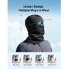 imageAstroAI Ski Mask Balaclava Face Mask Shiesty Mask for Men Women Motorcycle UV Protector Windproof Neck Warmer Face Cover for Snowboarding Skiing Hunting Cycling WhiteBlack