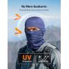 imageAstroAI Ski Mask Balaclava Face Mask Shiesty Mask for Men Women Motorcycle UV Protector Windproof Neck Warmer Face Cover for Snowboarding Skiing Hunting Cycling WhiteBlue