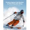 imageAstroAI Ski Mask Windproof Balaclava for Cold Weather Winter Face Mask Breathable Stretchable for Skiing Snowboarding GrayGray