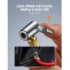 imageAstroAI T1 Digital Tire Pressure Gauge with Inflator 3250 PSI Air Chuck with Pressure Gauge Heavy Duty with Quick Connect Coupler Calibrated to ANSI B407 Grade 2ARed