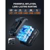 imageAstroAI TC3 Air Compressor Portable Tire Inflator Offroad Air Compressor for Truck 150PSI with Digital Display Air Pump for Car Heavy Duty for 4x4 Vehicle RV SUV Car Accessories YellowOrange