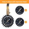 imageAstroAI Tire Pressure Gauge 060 PSI Certified ANSI B401 Accurate with Large 2quot Dial Easy to Read for Car SUV Truck ampamp Motorcycle