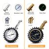 imageAstroAI Tire Pressure Gauge 060 PSI Large 2quot Easy Read Glow Dial Tire Gauge Certified ANSI B401 Accurate Compatible for Bicycle Car SUV Truck ampamp Motorcycle