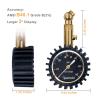 imageAstroAI Tire Pressure Gauge 060 PSI Large 2quot Easy Read Glow Dial Tire Gauge Certified ANSI B401 Accurate Compatible for Bicycle Car SUV Truck ampamp Motorcycle