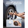 imageAstroAI Tire Pressure Gauge 6170 PSI Certified ANSI B4011 Accurate with Large 2quot Dial Easy to Read Compatible with Cars Trucks SUVs Motorcycles Bicycles with Schrader Valve